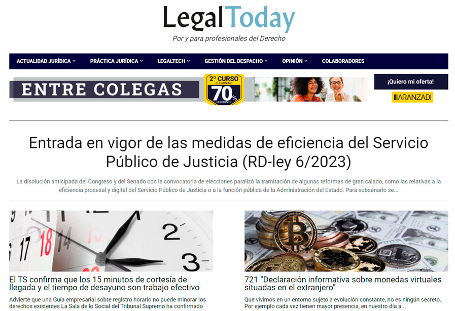 El Blog LegalToday El Blog LegalToday
