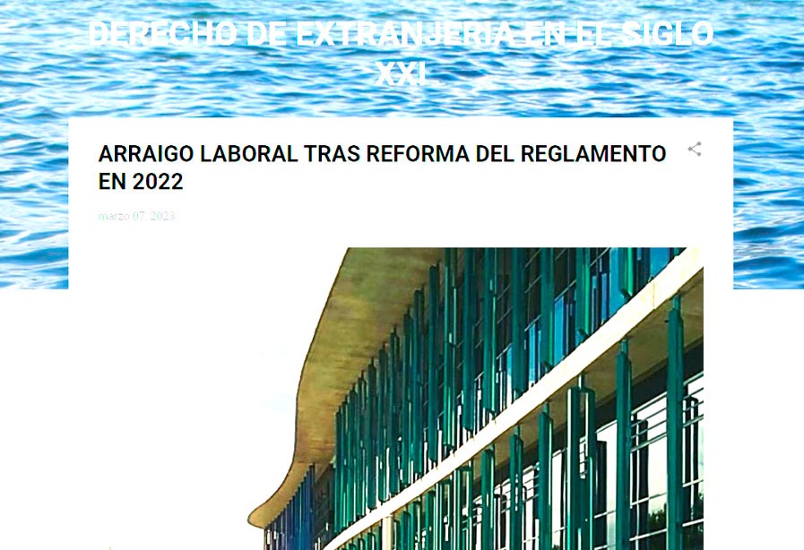 El Blog de Derecho de extranjería en el Siglo XXI El Blog de Derecho de extranjería en el Siglo XXI