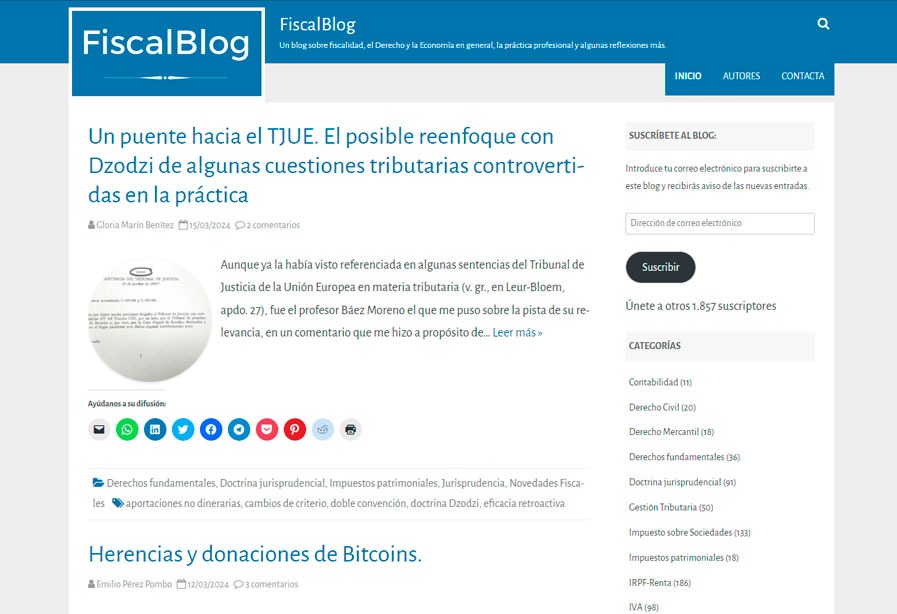 El Blog de Fiscalblog El Blog de Fiscalblog