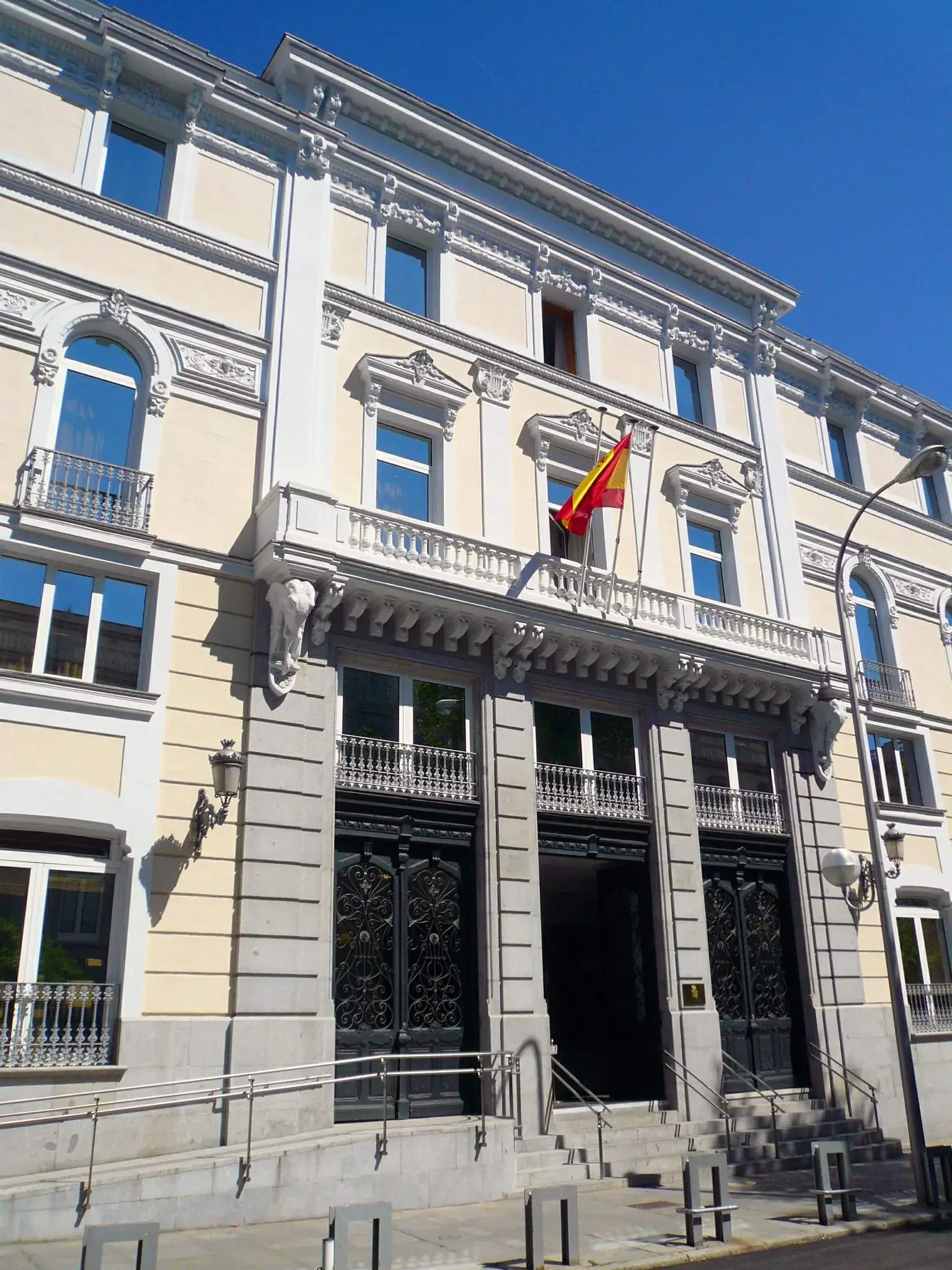 Sede del Consejo General del Poder Judicial en Madrid