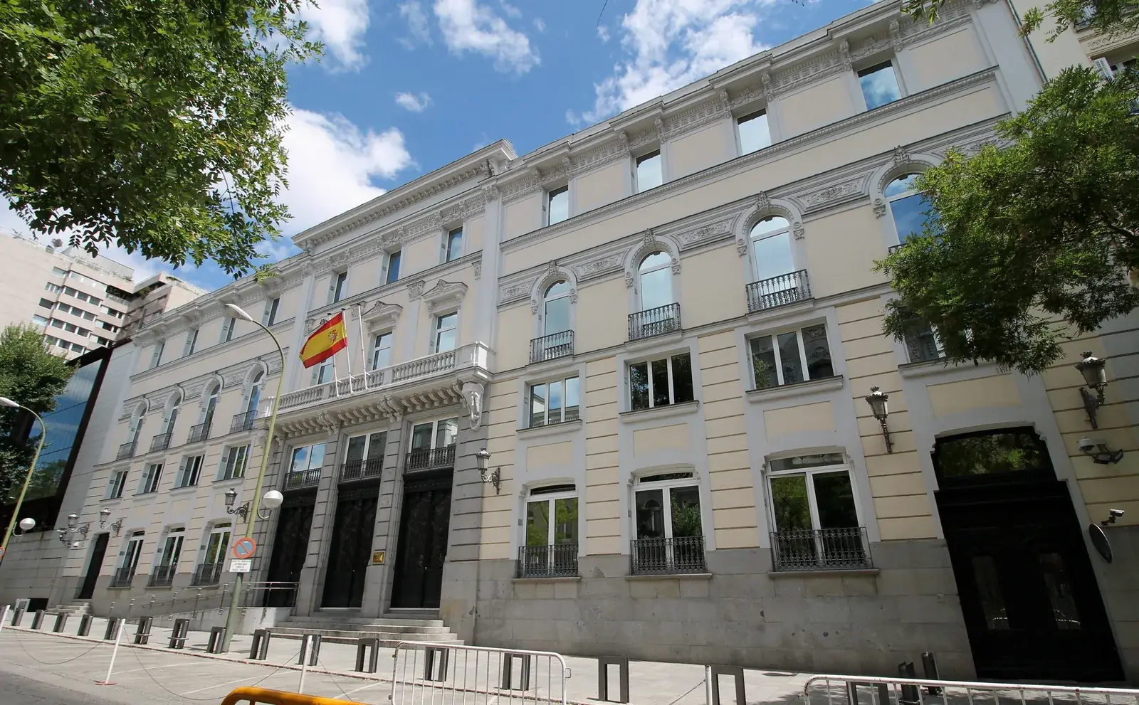 Sede del Consejo General del Poder Judicial en Madrid