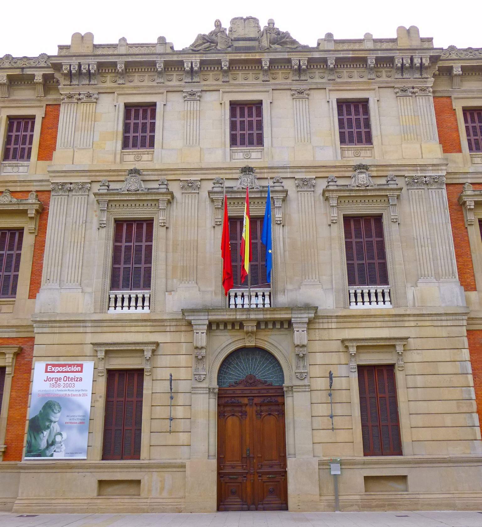 Sede del Parlamento de Navarra, en Pamplona