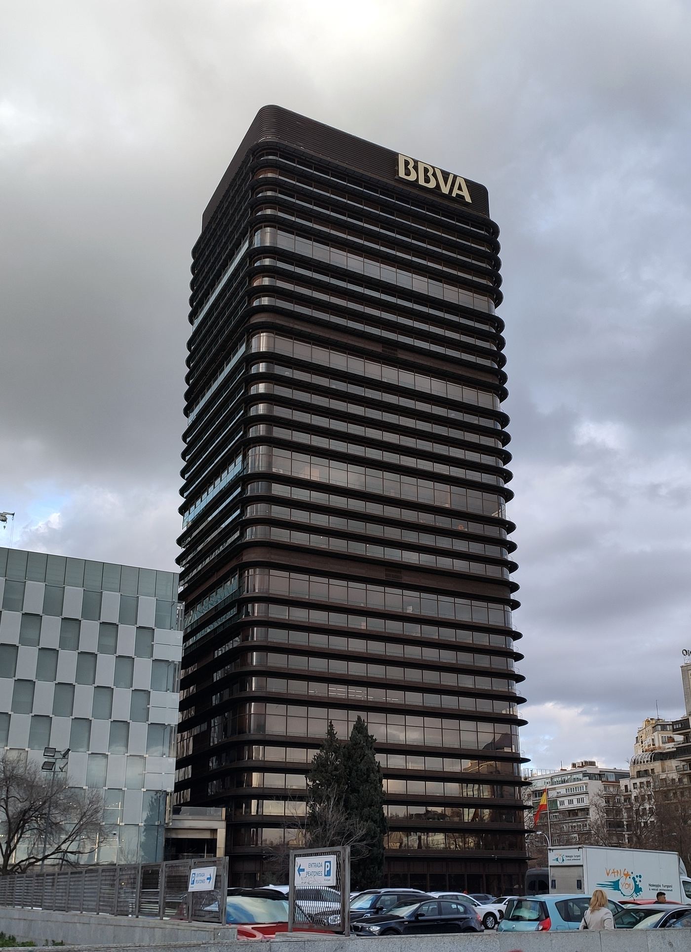 Torre BBVA en Madrid, sede corporativa del banco