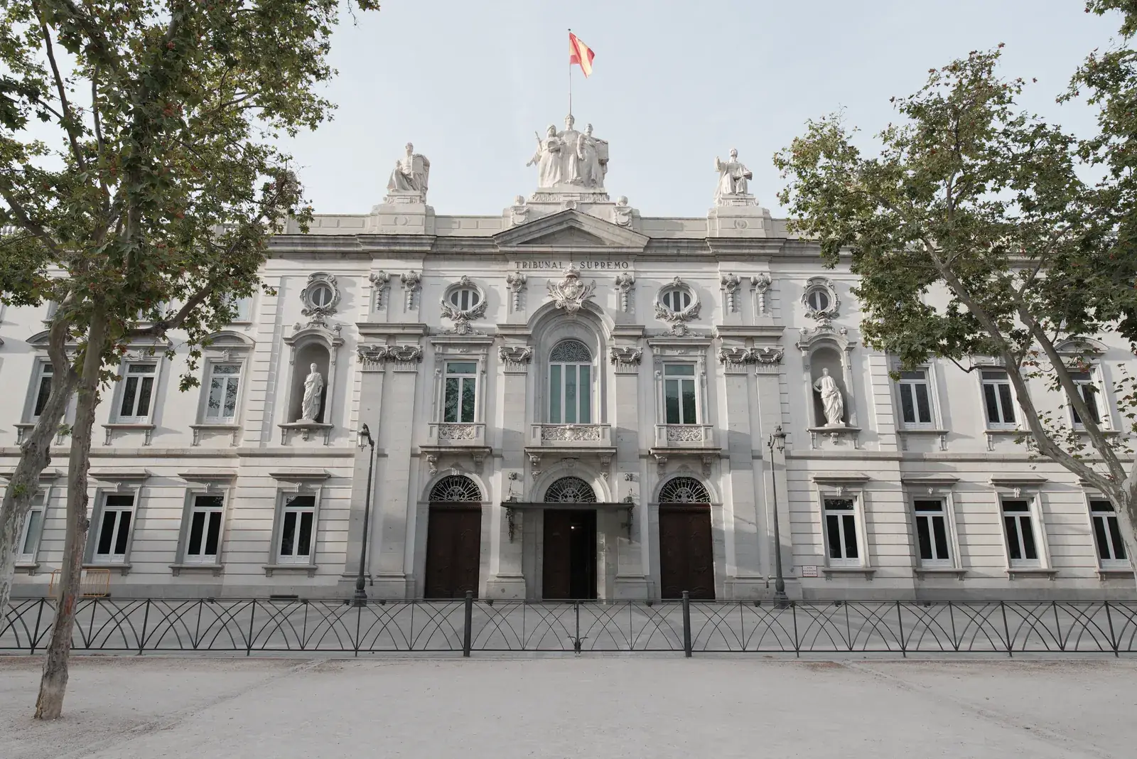 Fachada del Tribunal Supremo de España, Madrid