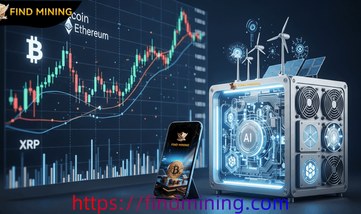 XRP agita el mercado, Ethereum y Bitcoin en alza: descubrir ingresos pasivos con Find Mining