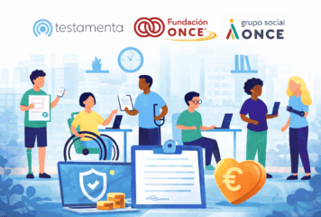 Testamenta y Fundación ONCE lanzan testamentos gratuitos con legado solidario