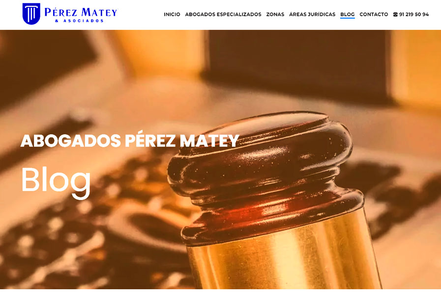 El Blog de Pérez Matey & Asociados